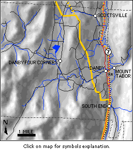 Danby and Mount Tabor Map